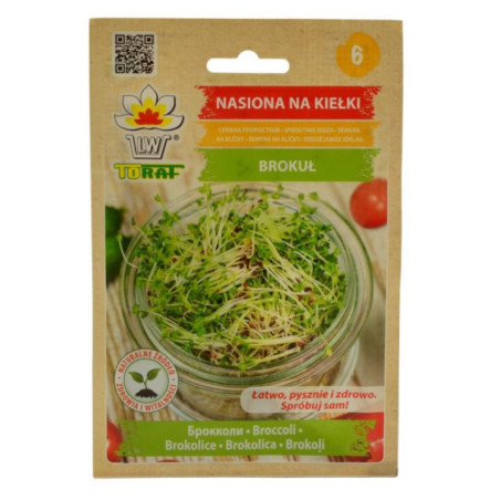 Nasiona na kiełki Brokuł 10g