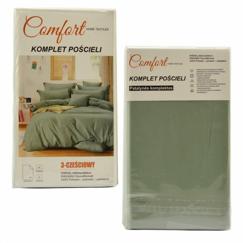 Pościel 160x200cm 2x70x80cm 026552 mix