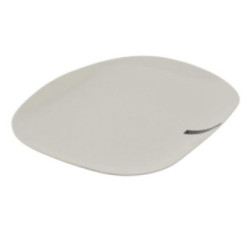 Półmisek Elit 30cm biały szkło hartowane 2