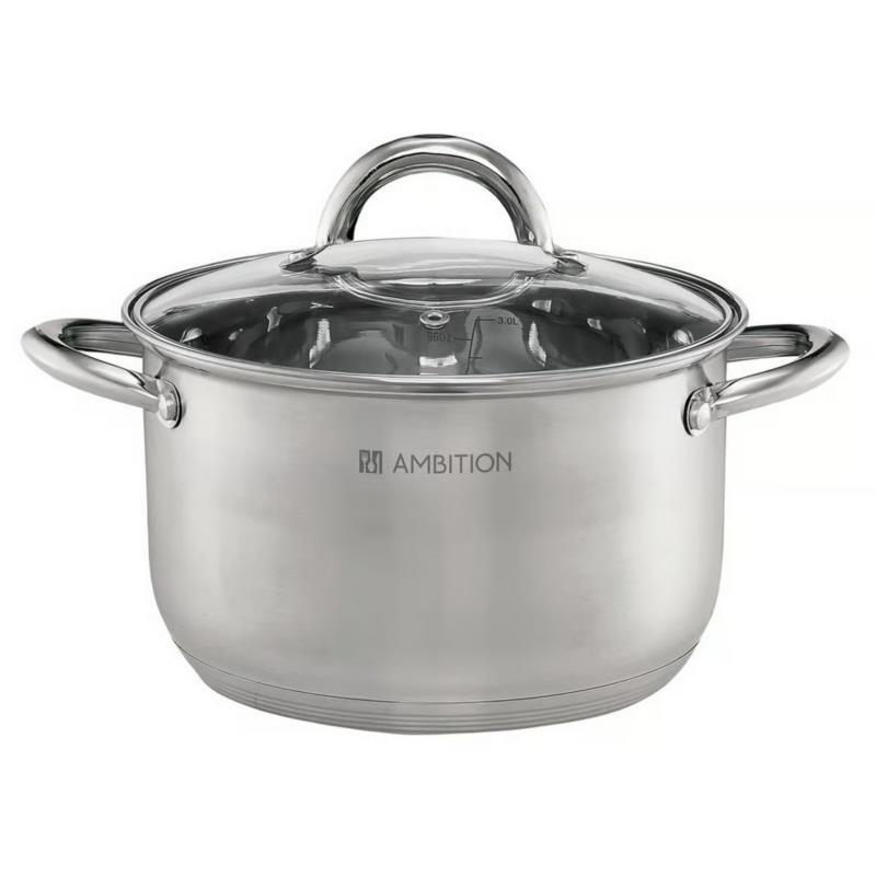 Garnek 24cm 6,1L Solar nierdzewny Ambition 44472