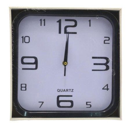 Zegar plastikowy 28cm kwadratowy MRY1830