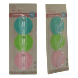 Wieszak samoprzylepny 3 sztuki 2