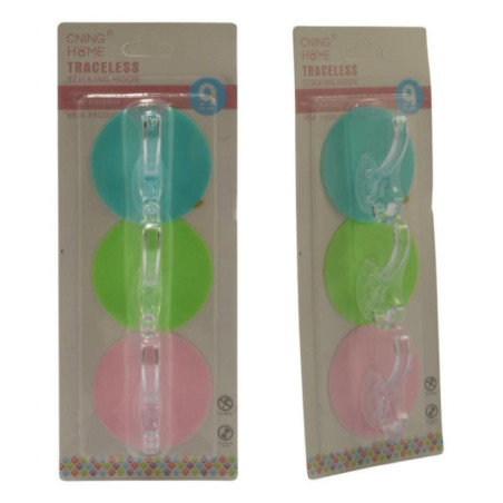 Wieszak samoprzylepny 3 sztuki