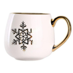 Kubek ceramiczny 440ml Viktoria świąteczny 2