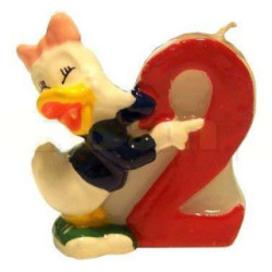 Disney Świeczka  nr 2 Disney 2