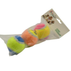 Zabawka dla psa piłki 3szt 6cm 2