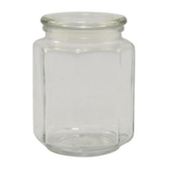 Pojemnik szklany 1,0L z pokrywką 2
