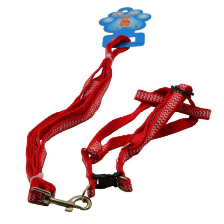 Szelki dla psa 120cm taśma regulowana MRY1887 mix