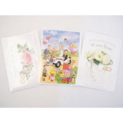 Laurka z brokatem  B6B,, 2