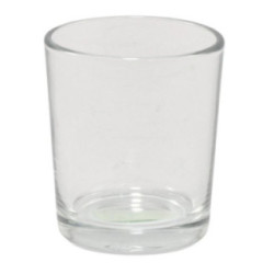 Świecznik szklany 5,5x6,5cm 2