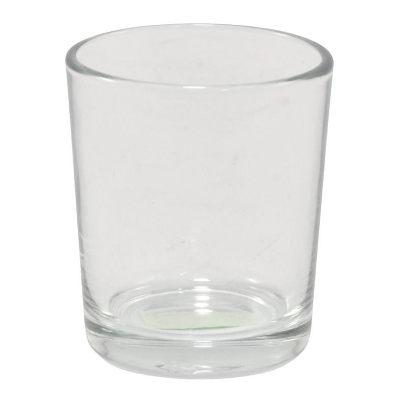 Świecznik szklany 5,5x6,5cm