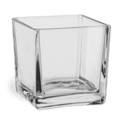 Świecznik szklany 8x8cm kwadratowy 70440 2