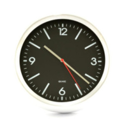 Zegar ścienny 29cm chrom E01-2484