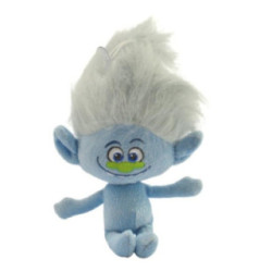 Maskotka Trol na przyssawkę niebieski 2