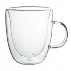 Kubek szklany podwójna ścianka 300ml MRY1602 2