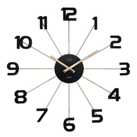 Zegar ścienny metalowy 49cm JVD HT072.3
