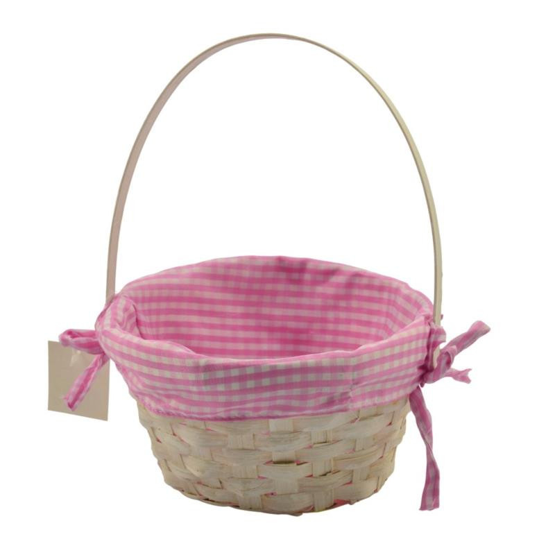 Koszyk wielkanocny wiklinowy z serwetką 10x20cm mix