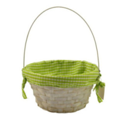 Koszyk wielkanocny wiklinowy z serwetką 10x20cm mix 2