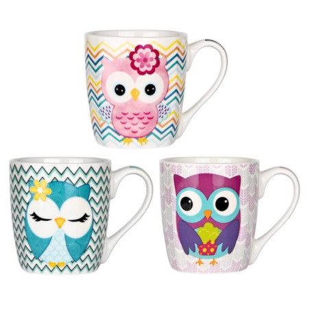 Kubek ceramiczny 300ml Sowa Tola