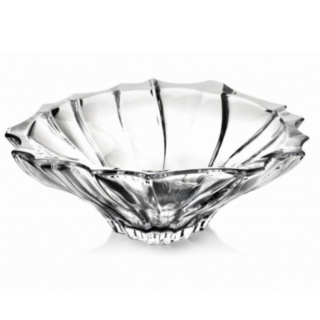 Salaterka szklana 32cm h:11,5cm Peony 5849