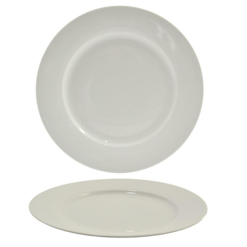 Talerz płytki 27cm biały