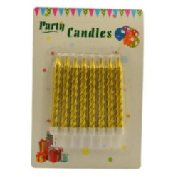 Świeczki urodzinowe 8 sztuk 2