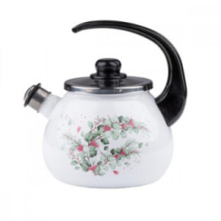 Czajnik emalia 2,5L eukaliptus