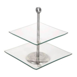 Patera 2-poziomowa kwadratowa Savona 2