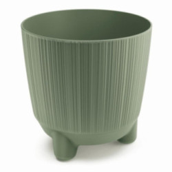 Doniczka Ryfo N 17cm zielony na nóżkach DRF170N 2