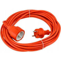 Przed. 10M 230V Pomarańczowy 2x1mm2 13A 2000W Ogrodowy