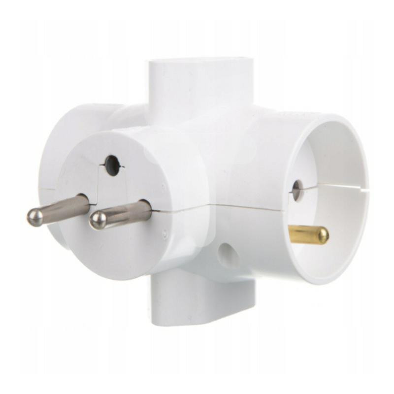 Rozgałęźnik 2 x 2P+Z / 2 x 2P/II R-46