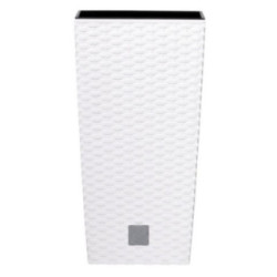 Doniczka Rato square h:61x32cm z wkładem biały DRTS325