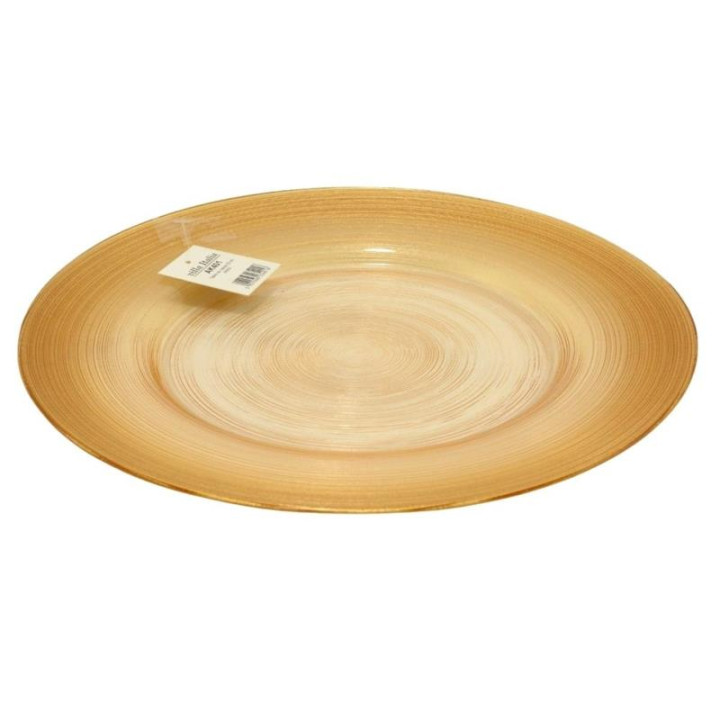 Talerz Villa Italia Ares do ciasta szklany 32cm AK401