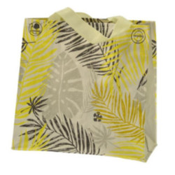 Torba na zakupy PP Liście 25x25x12cm 2