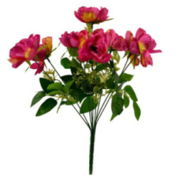 Kwiat sztuczny bukiet 42cm 82312 mix