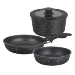 Garnki  5 elementów granit Klausberg KB-7858