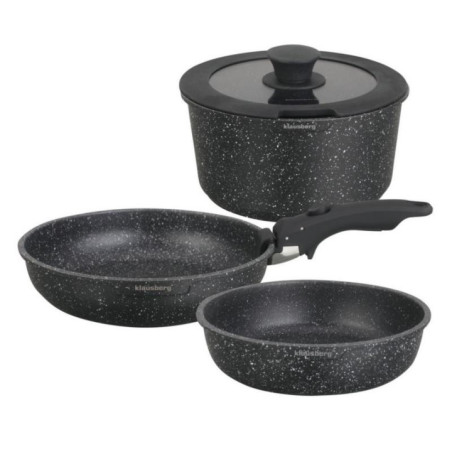 Garnki  5 elementów granit Klausberg KB-7858