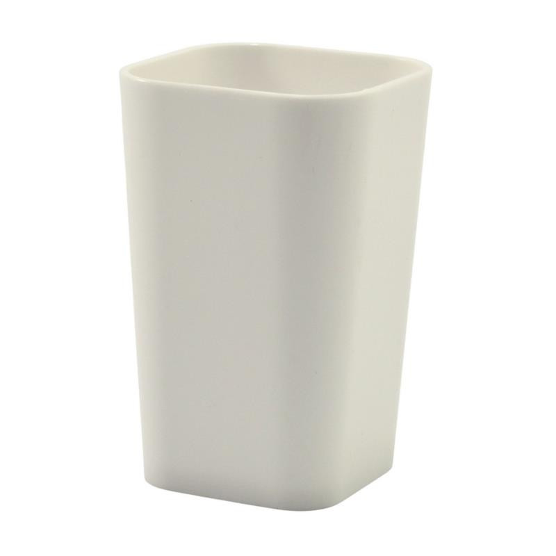 Kubek łazienkowy Sorrento biały h:11cm