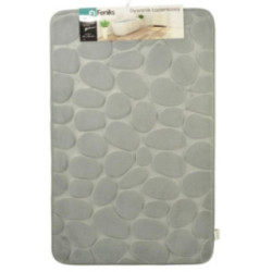 Dywanik łazienkowy 50x80cm kamyki szary 2