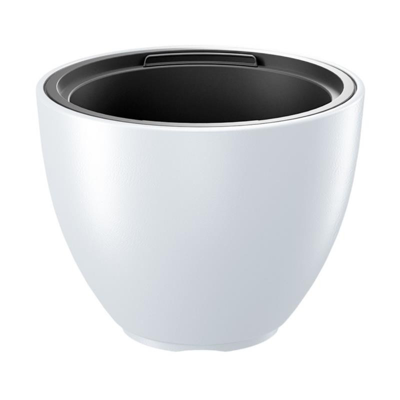 Doniczka Heos 57cm biała z wkładem DBHEM570