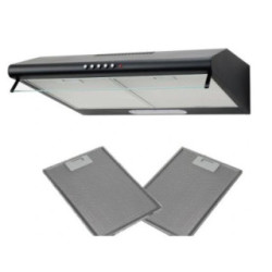 Okap Maan Juno 60 czarny