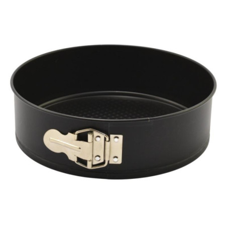 Tortownica Spinwar 220mm non-stick dno fakturowane czarna