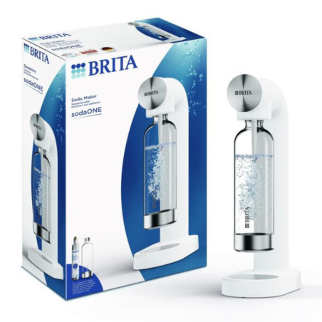 Saturator do gazowania wody Brita SodaOne biały