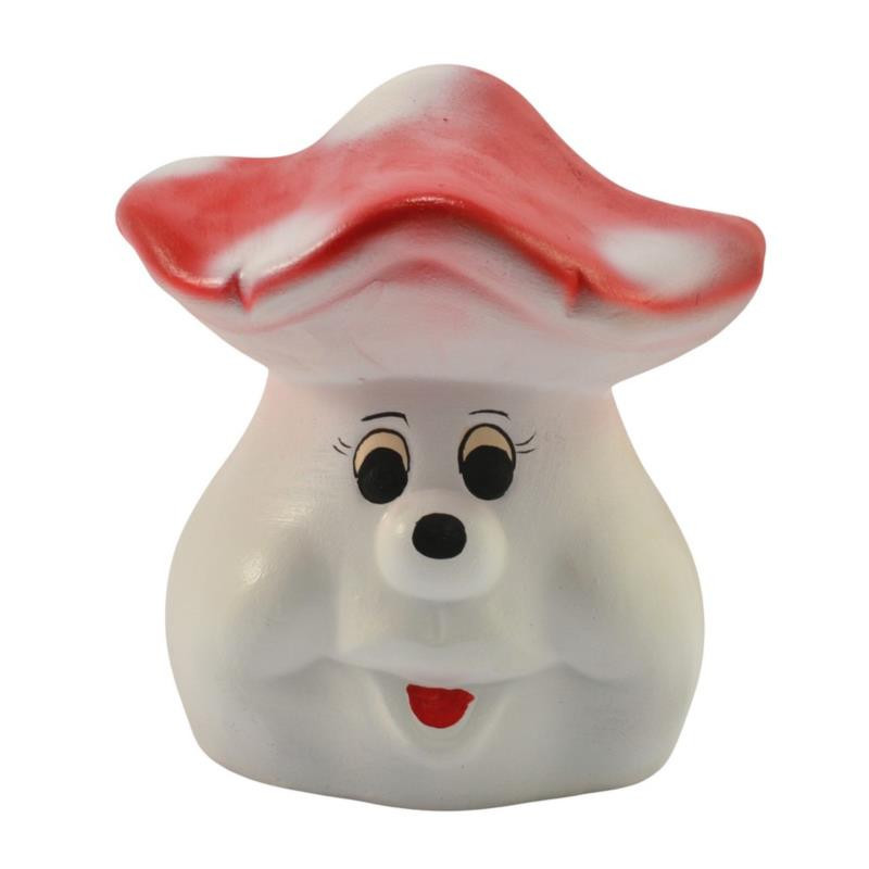 Figurka Grzyb h:19cm ceramiczna 521 mix