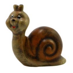 Figurka Ślimak h:17cm ceramiczna 159