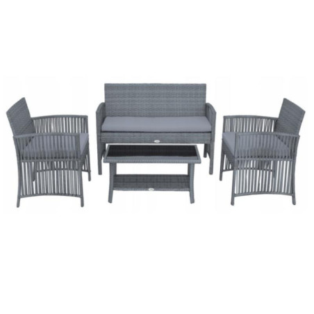 Meble ogrodowe Wiker OM-258761