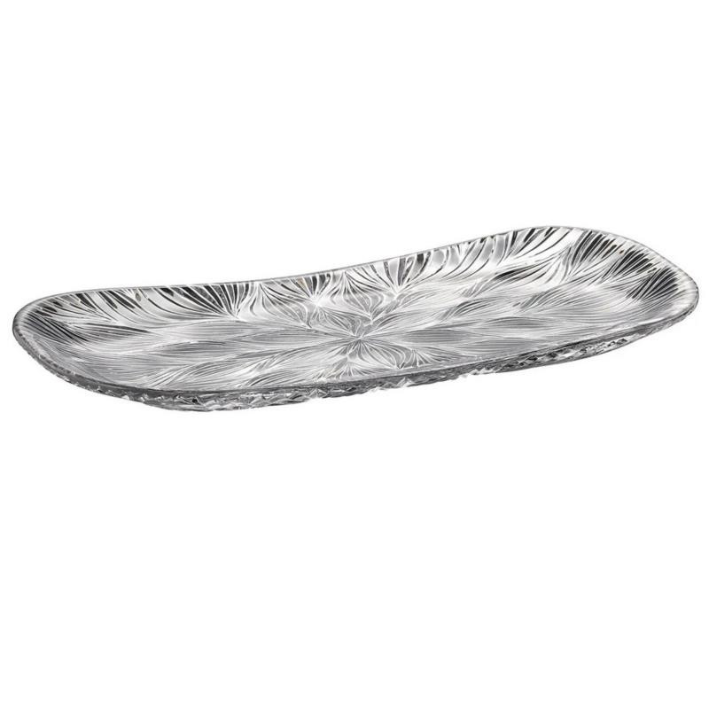 Talerz kryształ Bohemia Onion 28cm