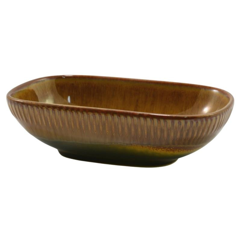 Salaterka ceramiczna 19x12cm Ombres mix