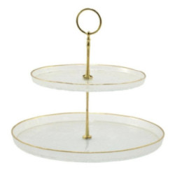 Patera Felix 28cm 2-poziomowa Gold 21-28cm