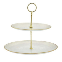 Patera Ares 28cm 2-poziomowa Gold 21-28cm